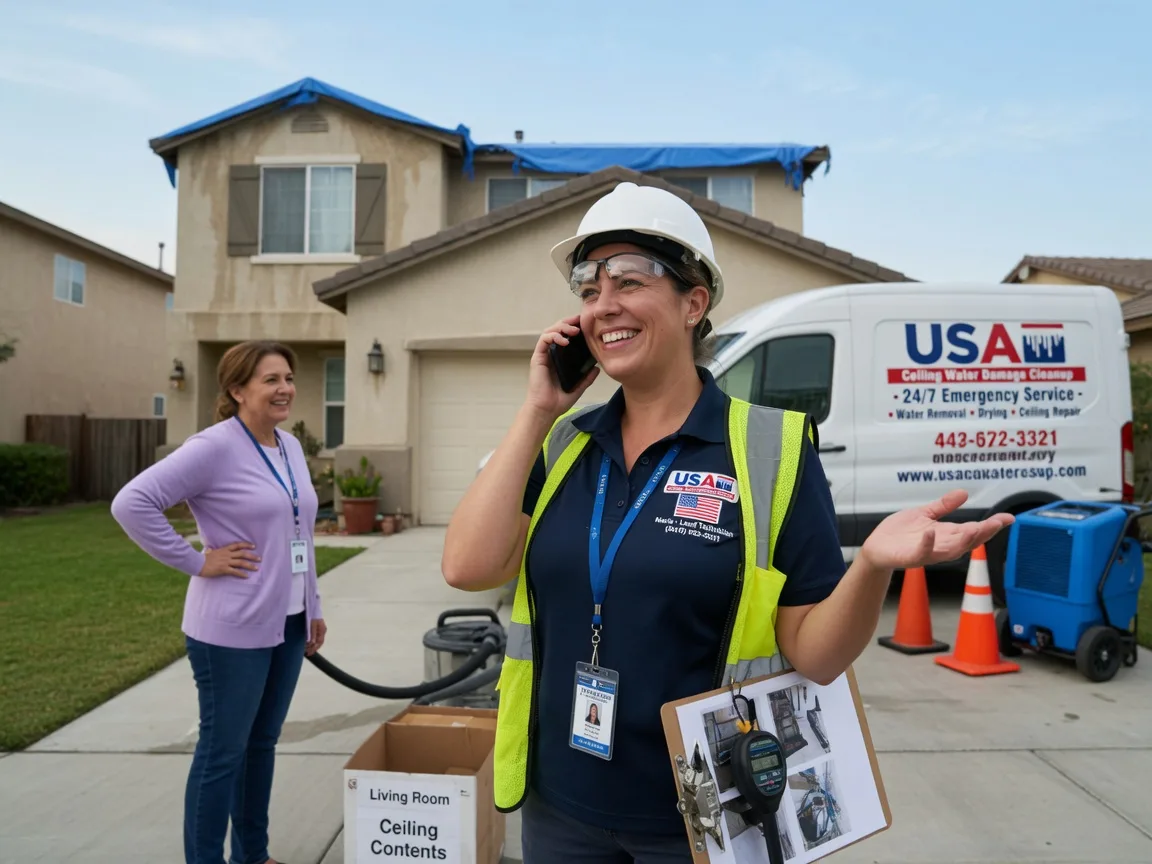 Ceiling Water Damage Restoration Von Ormy, TX FAQs